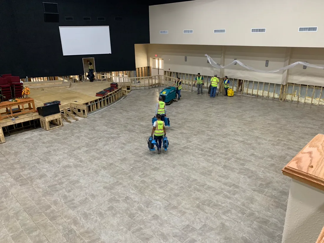 Church Flood Restoration — Vidor, Texas
